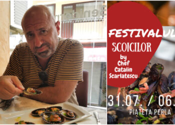 Demonstrații culinare interactive la Festivalul Scoicilor by Cătălin Scărlătescu, Mamaia, 31 iulie – 6 august