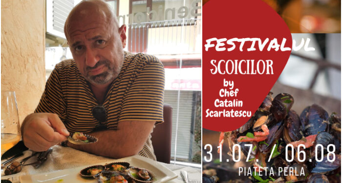 Demonstrații culinare interactive la Festivalul Scoicilor by Cătălin Scărlătescu, Mamaia, 31 iulie – 6 august