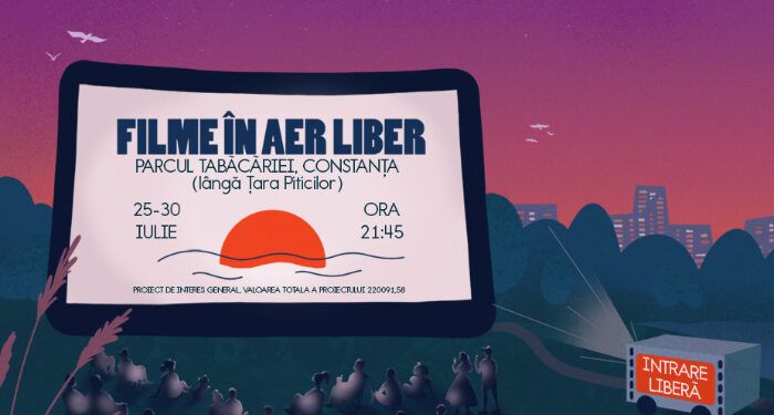 “Filme în aer liber”, la Constanța, între 25 – 30 iulie 2023