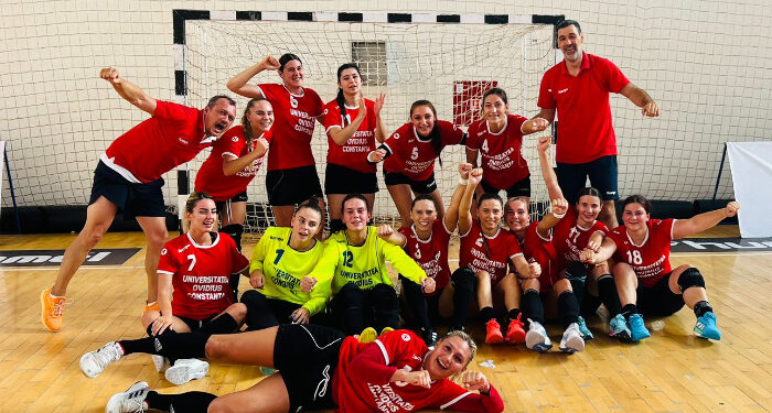 Universitatea Ovidius din Constanța, campioană europeană universitară la handbal feminin în Muntenegru