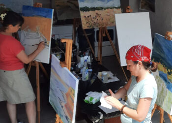 Tabăra de Pictură ,,Kreator Art – Dobrogea”, ateliere de creație în aer liber, la 2 Mai