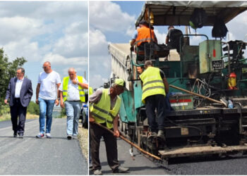 Drumuri Județene: Reabilitarea DJ 392 Independența – Dumbrăveni a fost finalizată