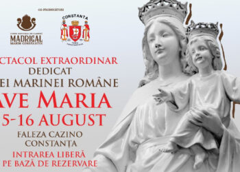 AVE MARIA, spectacol extraordinar al Corului MADRIGAL, pe Faleza Cazinoului din Constanța