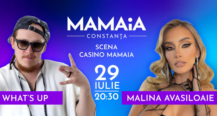 Concert What’s Up în Piațeta Cazino din Mamaia