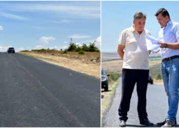 Echipele ”Drumuri Județene Constanța” au încheiat reabilitarea drumului Deleni – Șipote