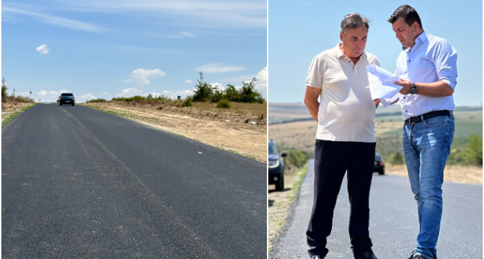 Echipele ”Drumuri Județene Constanța” au încheiat reabilitarea drumului Deleni – Șipote