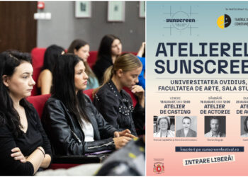 Ateliere de casting și actorie la SUNSCREEN Film & Arts: Carmen Tănase, Dorian Boguță, Viorica Capdefier și Domnica Cîrciumaru