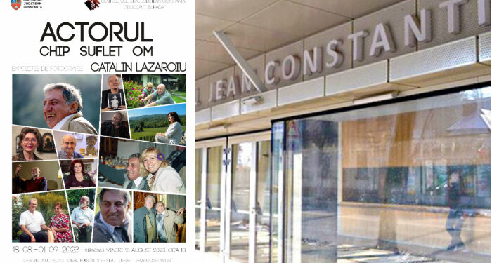 „ACTORUL: CHIP, SUFLET, OM”, expoziție de fotografie la Centrul Cultural Jean Constantin