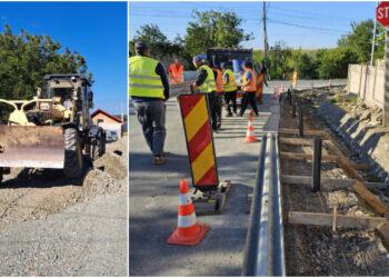 Unde se lucrează pe drumurile județene în perioada 7 – 11 august 2023