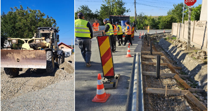 Unde se lucrează pe drumurile județene în perioada 7 – 11 august 2023
