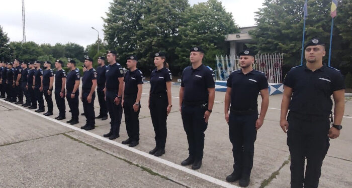 28 de jandarmi constănțeni, un ofițer și 27 de subofițeri au fost avansați în grad