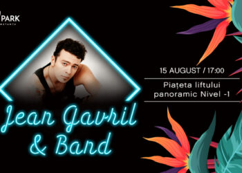 Concert Jean Gavril & Band, pe 15 august, la City Park Mall