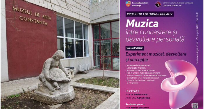 Muzica între cunoaștere și dezvoltare personală – proiect cultural-educativ al Centrului Cultural Județean ”Teodor T. Burada’’