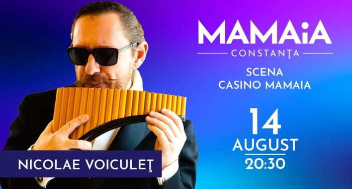SuperConcert al celebrului naist Nicolae Voiculeț pe scena din Mamaia – Piațeta Cazino