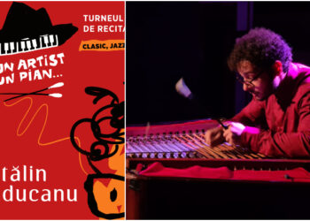Concert Cătălin Răducanu, UN ARTIST, UN PIAN ȘI UN ȚAMBAL, pe esplanada TNOB