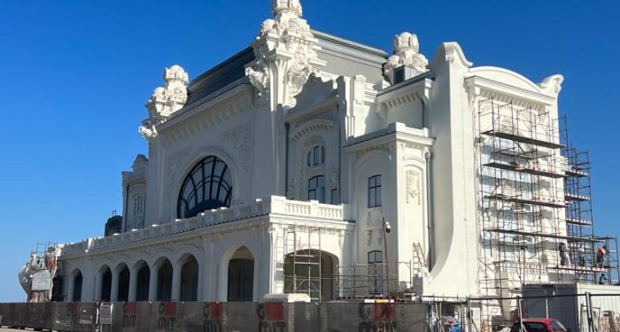Vergil Chițac, primarul municipiului Constanța: ,,Cazinoul este gata în proporție de 80%”