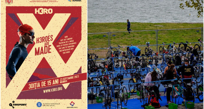 Triatlonul H3RO Mamaia, 23 – 24 septembrie, adună peste 700 de participanți