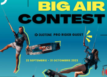 ZOOM BEACH: Kite-ri pe apa Mării Negre și zmeie pe cerul de septembrie al Constanței