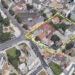 Specialiști agreați de Ministerul Culturii evaluaeză starea de degradare a unui perimetru de clădiri de patrimoniu din zona Lupoaicei