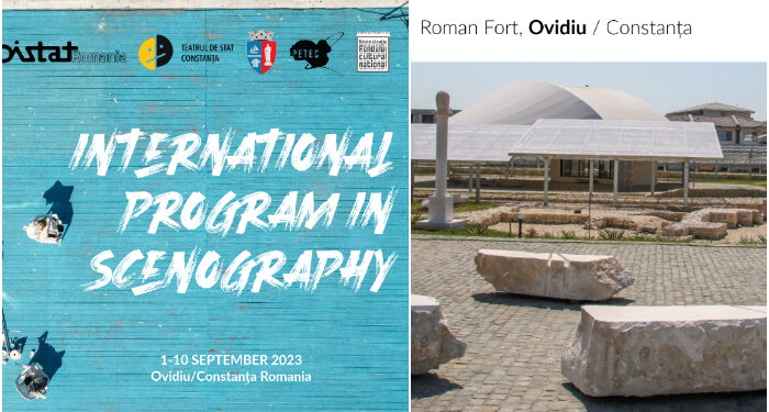 Castrul Roman din Ovidiu, gazdă inedită a Programului Internațional de Scenografie 2023