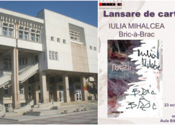 Lansare de carte la Biblioteca Județeană Constanța: „Bric-à-Brac”, a poetei Iulia Mihalcea