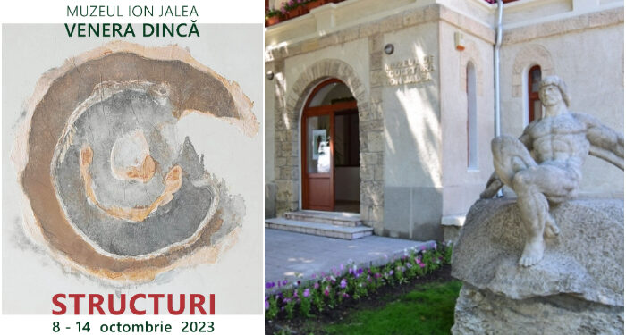 STRUCTURI,  expoziție de pictură semnată Venera Dincă, la Muzeul „Ion Jalea” din Constanța