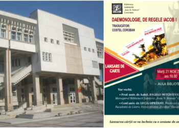 DAEMONOLOGIE, tratat medieval despre vânătoarea de vrăjitoare, lansat la Biblioteca Județeană Constanța