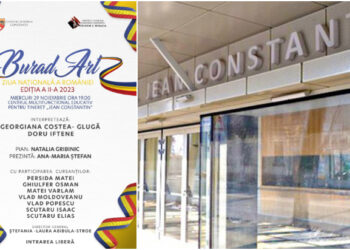 „BuradArt – Ziua Naţională a României”, concert de muzică clasică pe scena Centrului Jean Constantin