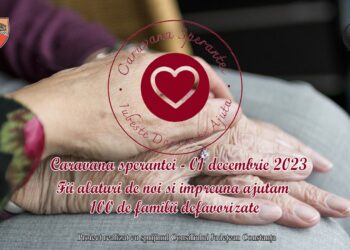 „Caravana speranței“, exemplu de solidaritate a constănțenilor față de familiile defavorizate