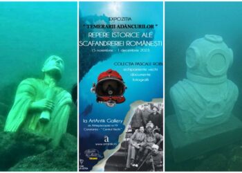 VIDEO Expoziție inedită la Constanța: Temerarii adâncurilor – Repere istorice ale scafandreriei românești