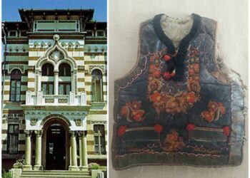 Muzeul de Artă Populară Constanța: Pieptar ʺînfundatʺ din Bistrița-Năsăud