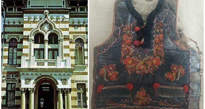 Muzeul de Artă Populară Constanța: Pieptar ʺînfundatʺ din Bistrița-Năsăud