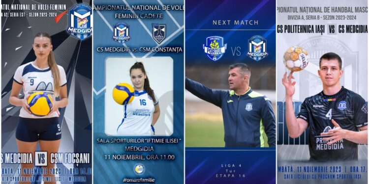 Sâmbătă plină de evenimente sportive pentru jucătorii din Medgidia