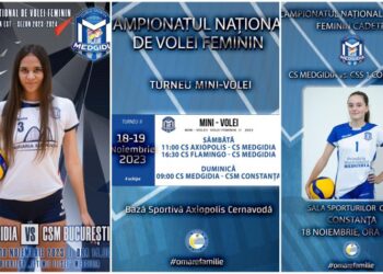 Weekend plin de evenimente sportive pentru voleibalistele de la CS Medgidia