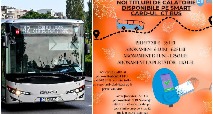 CT BUS anunță că VA RENUNȚA la biletele și abonamentele din hârtie