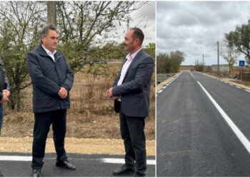 Drumul județean Albești – Coroana a fost complet modernizat, după 7 luni de muncă