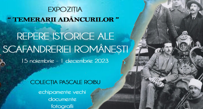 ArtAntik Gallery găzduiește Expoziția „Temerarii adâncurilor – Repere istorice ale scafandreriei românești”