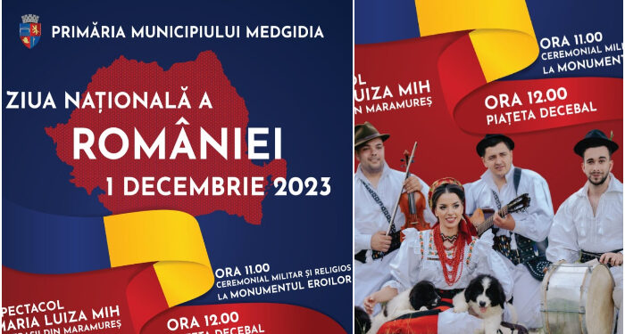 Ziua Națională, sărbătorită la Medgidia cu Ceterașii din Maramureș