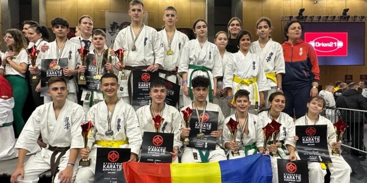 Medalii pentru România la Cupa Europeană din Ungaria – Karate Kyokushin