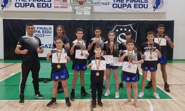 Sportivii din Medgidia, pe podium la Cupa Campionilor de Kickboxing