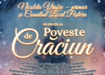 „Poveste de Crăciun”: Un show memorabil organizat de Consiliul Local Peștera