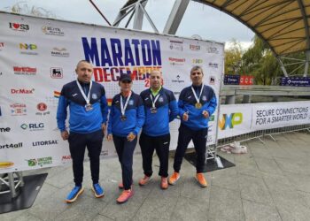 Atleții din Medgidia au participat la “Maratonul 1 Decembrie”