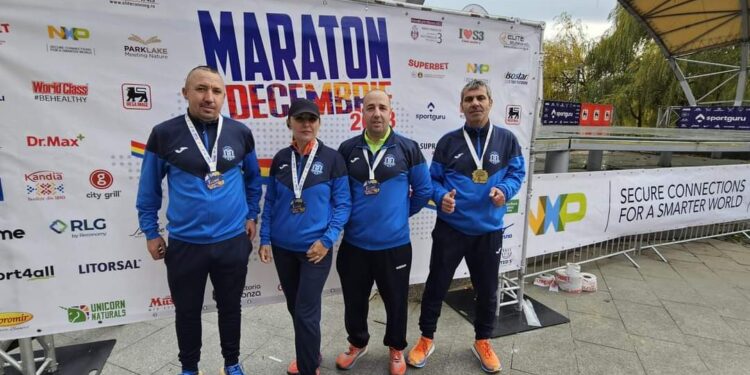 Atleții din Medgidia au participat la “Maratonul 1 Decembrie”