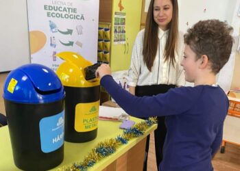 Polaris: O nouă lecție despre reciclare, la Scoala nr. 24 Ion Jalea din Constanța