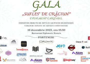 Invitație la Gala caritabilă „Suflet de Crăciun”
