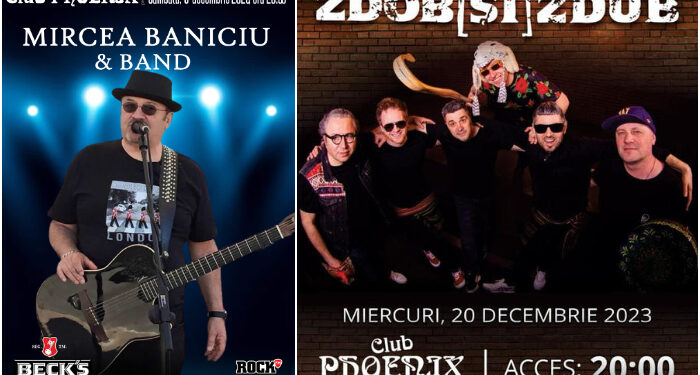 Zdob și Zdub și Mircea Baniciu în Club Phoenix