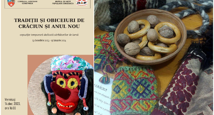 Muzeul de Artă Populară: Expoziția ”Tradiții și obiceiuri de Crăciun și Anul Nou”