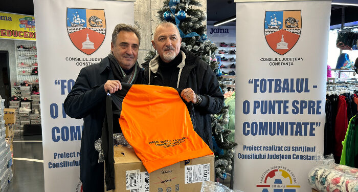Peste 4500 de fotbaliști din județul Constanța, angrenați în proiectul “Fotbalul – o punte spre comunitate”