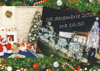 Casa lui Moș Crăciun din Ovidiu se deschide marți, 5 decembrie