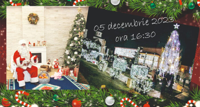 Casa lui Moș Crăciun din Ovidiu se deschide marți, 5 decembrie